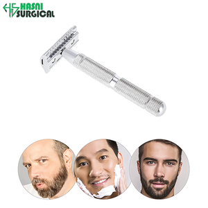High Quality <b>Men</b> Stainless Steel Straight Barber Edge Steel Safety Razors Beard Shaving Knife <b>Hair</b> Removal Tools Premium Double - Product Image 6