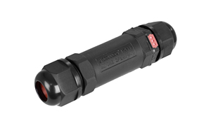 Connettore impermeabile per apparecchio illuminante con valvola anti-condensa a 3 poli IP68 (Solera CE-3PV) - Product Image 1