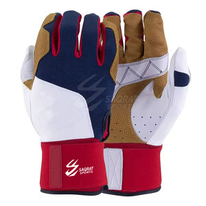Gran oferta, guantes de bateo de béisbol de la mejor calidad de Color personalizado, guantes de bateo de béisbol transpirables impermeables - Product Image 1