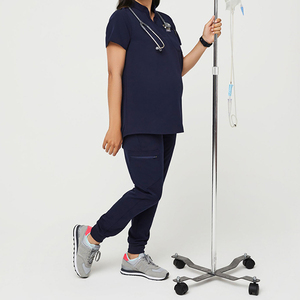 Novedad de verano para mujer, conjuntos de uniformes de enfermería transpirables a la moda, uniformes de Hospital con logotipo personalizado para hospitales y clínicas - Product Image 2