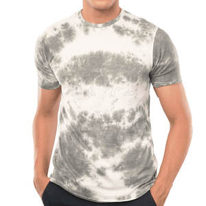 Ropa informal de alta calidad Camiseta con tinte de corbata Precio razonable Camiseta con tinte de corbata más vendida para adultos - Product Image 1