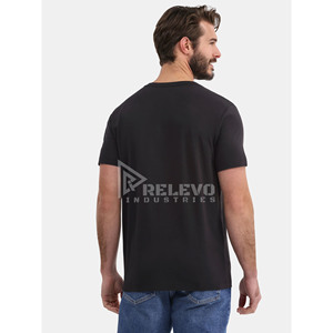 เสื้อเชิ้ตผู้ชายผ้าฝ้ายแท้ 100% สวมใส่สบาย ระบายอากาศได้ดี แห้งเร็ว รับสั่งทำพิมพ์ลายตามแบบ OEM บริการไซส์ใหญ่ แขนสั้น - Product Image 3