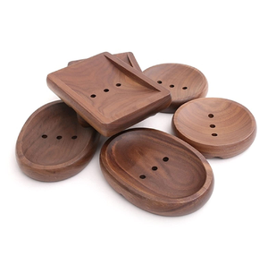 Artisanat de haute qualité, porte-savon en bois naturel rectangulaire, porte-savon en bois, logo personnalisé - Product Image 6