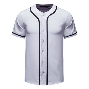 Maillots de baseball personnalisés pour équipes sportives avec nom et numéro de logo personnalisés dans une couleur et un style différents pour adultes - Product Image 2