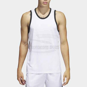 Camiseta de baloncesto de secado rápido transpirable antibacteriana de alta calidad para hombres, los mejores conjuntos de uniformes para una comodidad y rendimiento rápidos - Product Image 1