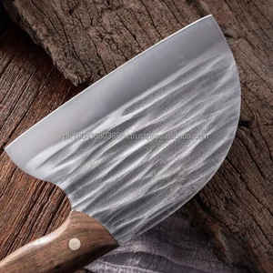 Cuchillo de carnicero de cocina de acero de Damasco, respetuoso con el medio ambiente, mango de palisandro, artesanía de acero de 8 pulgadas, fábrica internacional de CK-001 - Product Image 6