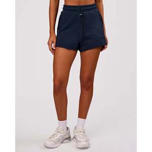 Pantalones Cortos MVP Elite Terry para Mujer - Azul Marino Futuro - Product Image 6