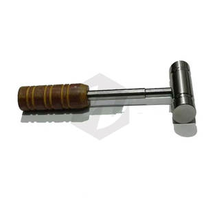 Martillo Ortopédico para Huesos Más Vendido con Mango Corto, Martillo Quirúrgico para Huesos Duradero con Mango de Madera Maciza - Product Image 1
