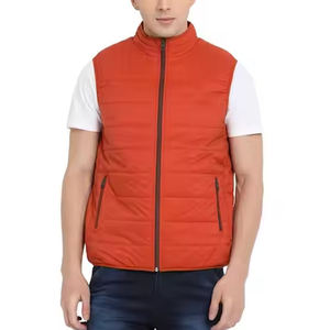 Chaleco acolchado de poliéster transpirable para hombre al mejor precio, teñido liso y hecho en Pakistán para la venta en línea de invierno - Product Image 1