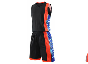 Nouvelle conception, uniforme de basket-ball personnalisé par sublimation, taille plus, imprimé, 100% polyester, séchage rapide, respirant, unisexe, adulte - Product Image 4