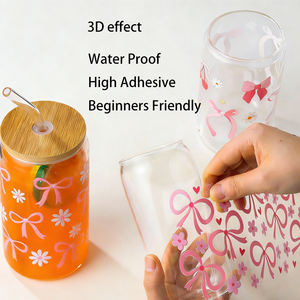 Vaso Térmico de 16 oz, Resistente al Agua, Lavable, Material PET, Listo para Enviar, Transferencias UVDTF, Calcomanías, Pegatinas <span class=keywords><strong>Cholo</strong></span>, Venta al por Mayor para Impresoras - Product Image 3