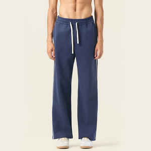 <b>Men's</b> <b>Trousers</b> & Sweatpants <b>for</b> Winter Heavyweight Cotton Fleece <b>Loose</b> Custom Logo Wide Leg <b>Men's</b> <b>Trousers</b> - Product Image 5