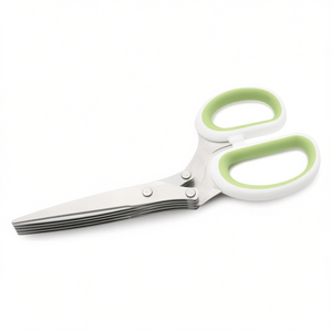 DAILY White and Green 19.5cm <b>Kitchen</b> <b>Scissors</b> Chopper - Product Image 2