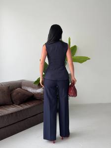 Vestidos de Lona Personalizados con Etiqueta Privada, Ecológicos, Estilo Vintage, de Verano, Largos, de Manga Corta, Venta al Por Mayor, Ropa Casual, Pedidos al Por Mayor - Product Image 4