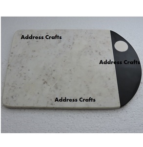 Nueva tabla de cortar de mármol para queso, forma ovalada, logotipo personalizado, nuevo diseño, rebanador de queso, accesorios de cocina - Product Image 4
