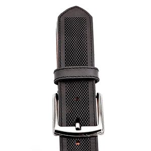 Cinturón de hombre de moda informal de lujo de longitud personalizada hecho a mano turco de alta calidad cómodo negro piel de vaca ajustable de acero inoxidable - Product Image 2