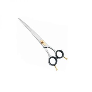 Tijeras de aseo para mascotas de acero inoxidable con mango de goma Tijeras tipo belleza para el cuidado de mascotas - Product Image 5