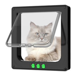 Quiet 4 Way <strong>Locking</strong> Magnetic Pet <strong>Door</strong> for <strong>Dogs</strong> and Cats Interior and Exterior with Durable Flap <strong>Door</strong> - Product Image 5