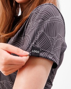 Camisetas sin mangas de secado rápido Polo DE TENIS atlético con logotipo Polos de mujer Camisetas de golf sin mangas Botón Ligero - Product Image 4