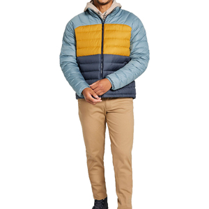 Venta al por mayor logotipo personalizado a prueba de viento cálido exterior chaqueta de invierno de moda por encargo híbrido acolchado prendas de vestir chaquetas cálidas OEM - Product Image 4