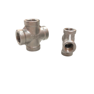 Accesorios cruzados de 4 vías de acero inoxidable de alta especificación Tratamiento de superficie lisa OEM/ODM personalizado para varias industrias - Product Image 3