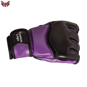 2022 Professional High Quality Customized Logo Printing Light Weight <b>Leather</b> Material Fighting Wear MMA <b>Gloves</b> - Product Image 5