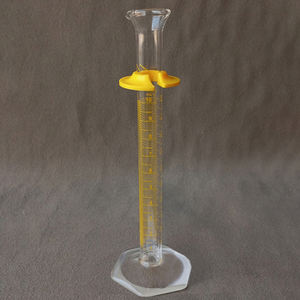 MAE MAE-SGC-18-10ml 10ml Precision <b>Glass</b> Measuring <b>Cylinder</b> Single Scale Scientific Volume Tool 3-Year Warranty Laboratory Home - Product Image 2