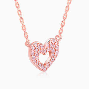 Collar Forever Beat Kids de GIVA Jewelry en oro rosa - Product Image 1