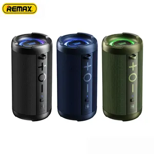 Remax portable waterproof wireless large dynamic coil strong resolution and perfect sound quality bass Bluetooth Outdoor Speaker