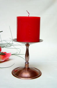 Candelabro de Metal con Acabado Chapado en Oro de Alta Calidad, Candelabro de Metal Decorativo Hecho a Mano, Centros de Mesa - Product Image 5