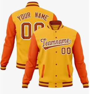 Nueva ropa deportiva personalizada de alta calidad, chaqueta universitaria, chaqueta universitaria de béisbol, ropa de calle informal, chaquetas universitarias unisex de invierno - Product Image 5