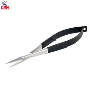 Tijeras de precisión de acero inoxidable con mango de resorte y punta fina para quirófano - Product Image 4