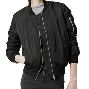 Chaqueta Bomber versátil para mujer con forro térmico de invierno, prenda de abrigo elegante y acogedora diseñada para un uso elegante de temporada - Product Image 5