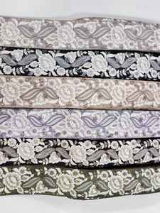 New Design Wholesale Fashion Style Garment Embroidery Fabric Manufacture Wedding Clothing Embroidered Fabrics - Product Image 2