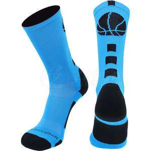 2025 Calcetines de baloncesto Neon Trim Highlights Visibilidad nocturna y estilo Calcetines de baloncesto - Product Image 2