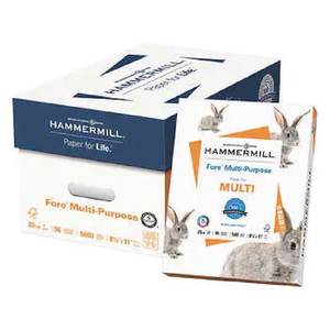 Hammermill A4 Copie Papier 100% Pâte de Bois Blanc 20 lb 80g - Product Image 1