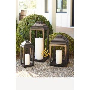 Lanterne en métal de couleur noire de qualité supérieure faite à la main et pot de bougie unique pour la décoration de la maison lanterne suspendue de décoration de mariage - Product Image 4