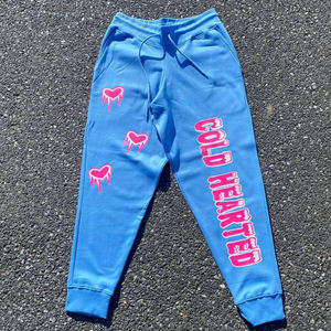 Conjunto de Sudadera con Capucha y Pantalones Deportivos Estampados Personalizados, Mezcla de Algodón, Ropa Urbana de Dos Piezas, Hecho a Medida para Hombre y Mujer - Product Image 4