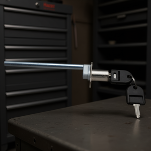 Cerradura de Cilindro Hazet con 2 Llaves Plegables para Armarios de Herramientas y Armarios con Ruedas - Product Image 3