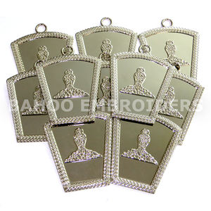 Excelente Maestro Aliado Grados Masónicos Pecho Joya-Chapado en Oro Con Cinta Blanca - Product Image 4