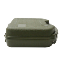 320mm x 200mm x 75mm Western Case Mallettes de protection en plastique noir avec mousse anti-déchirure
