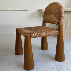 Living room <b>rattan</b> wood <b>chair</b> seagrass woven home furniture <b>rattan</b> decor furniture hotel furniture handicraft made in Vietnam - Product Image 5