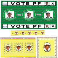 Tissu Sergé Coton 100% Imprimé Wax Africain Personnalisé Nigéria Ghana Kenya Tanzanie Sacs de Mode Enfants Fabricant OEM ODM