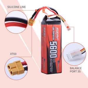 Batterie LiPo Sunpadow 11.1V 3S 5600mAh <span class=keywords><strong>70C</strong></span> avec connecteur XT60 Soft Pack pour voiture RC, camion RC - Product Image 3