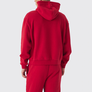 Conjunto Deportivo de Dos Piezas para Hombre con Pedrería, Sudadera con Capucha y Pantalones a Juego, Tela de Poliéster Suave, Bolsillos Laterales, Cintura Elástica - Product Image 4