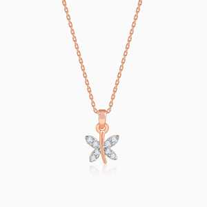 Pendentif tendance en or rose avec diamant de laboratoire Evolve, breloques et pendentifs en diamant de luxe, cadeau élégant - Product Image 5