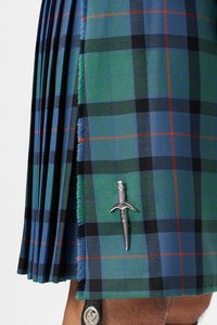 Ceinture écossaise plissée en tartan, faite à la main, couleurs personnalisées, légère, imperméable, lavable, taille ajustable, élégante - Product Image 4