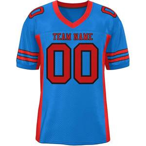 Jerseys bordados de sarga de aparejos Premium, diseños personalizados, manga corta transpirable de punto alto para profesionales de talla grande - Product Image 1