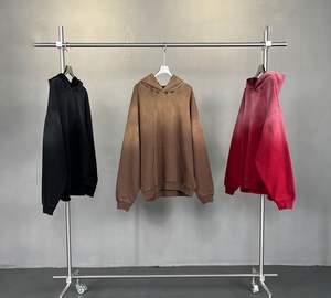 เสื้อฮู้ดแบบซิปใส่ได้ทั้งชายและหญิงผ้าถักพิมพ์โลโก้ได้ตามต้องการสำหรับฤดูหนาว - Product Image 5