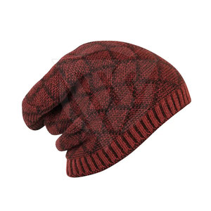 Best Selling Jacquard Beanie <b>Hats</b> <b>Winter</b> Woolen Cotton Common Fabric Unisex Adjustable for Travel Premium <b>Winter</b> Wear - Product Image 2